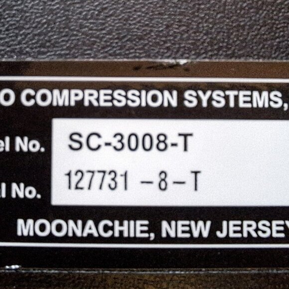 BIO Compression Systems SC-3008-T Sequential Circulator UNIT ONLY Tested - Picture 7 of 9